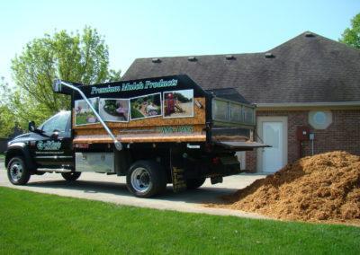 bulk mulch or bagged mulch