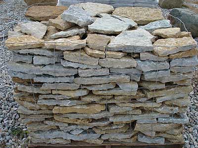Flat Rock Wall Stone Garden Wall Indianapolis Landscaping